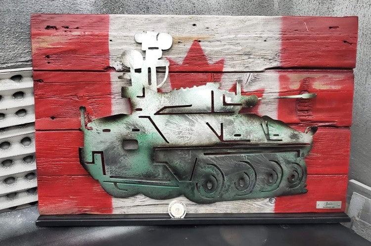 Cadre mural coyote (rack à coin)