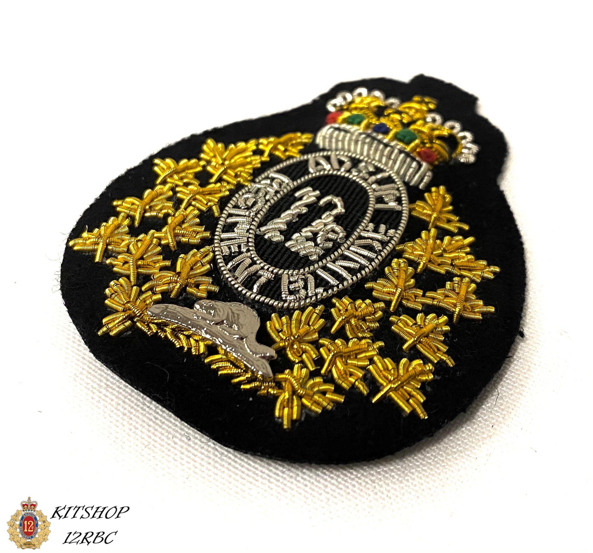 Badge 12 RBC militaire du rang