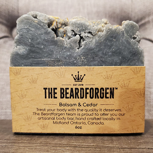 Barre de savon BEARDFORGEN (balsam cedar)