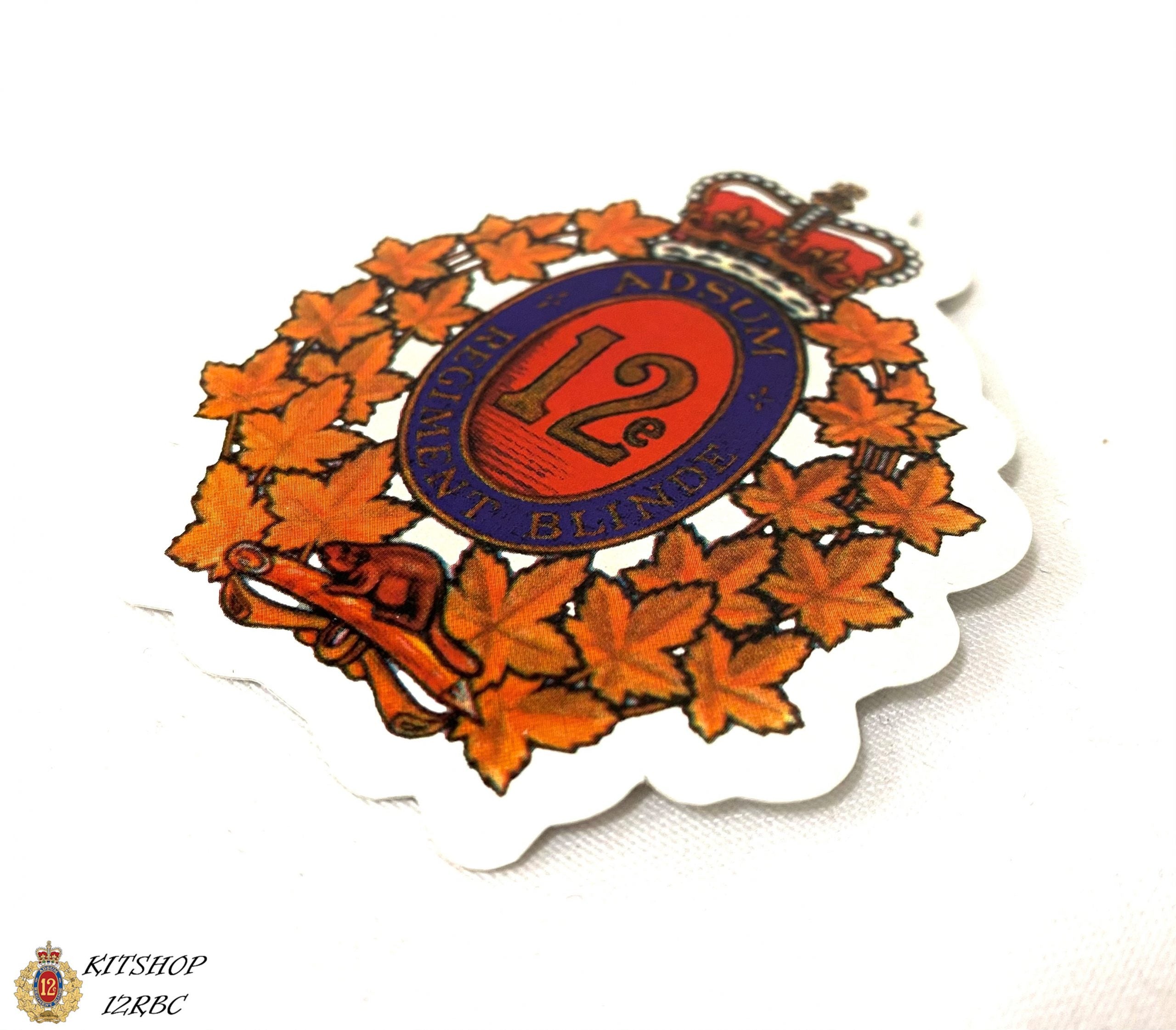 Autocollant 12 RBC