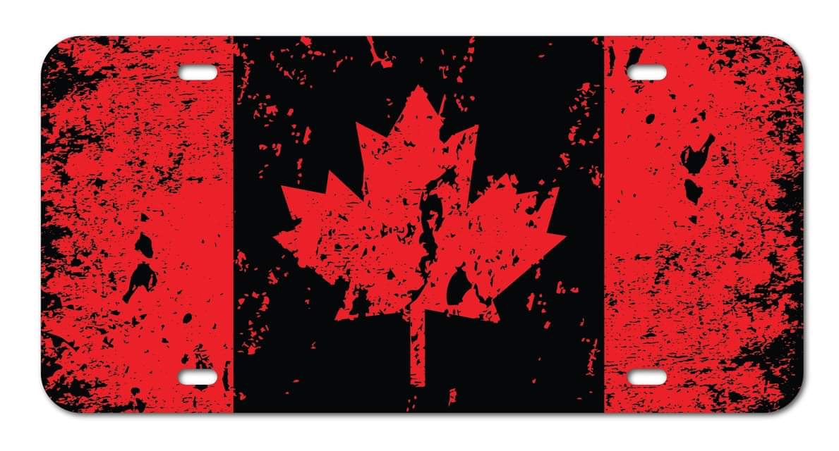 Plaque véhicule Canada