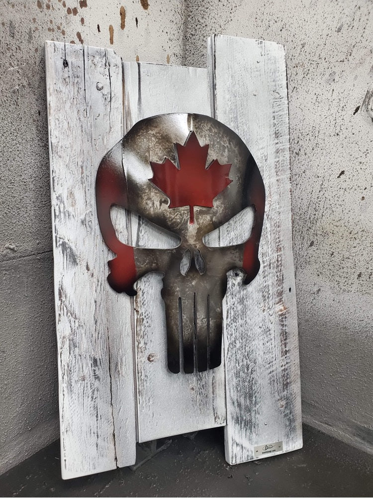 Cadre punisher métal