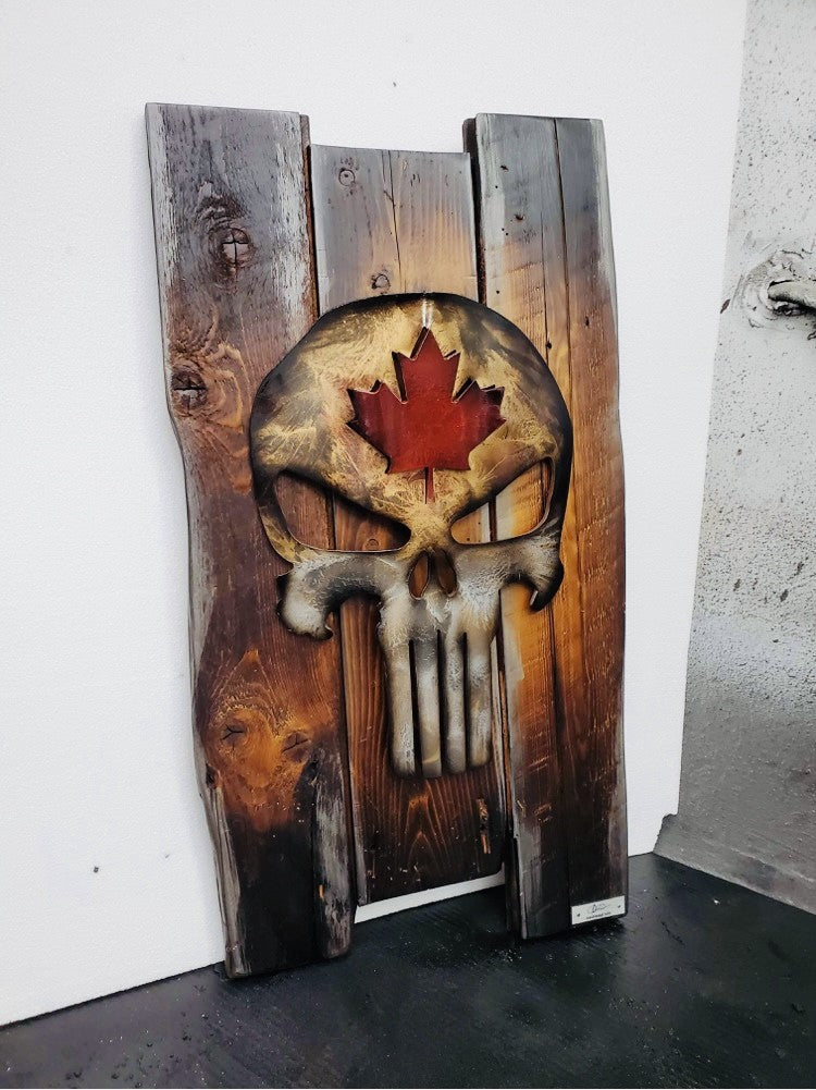 Cadre punisher métal
