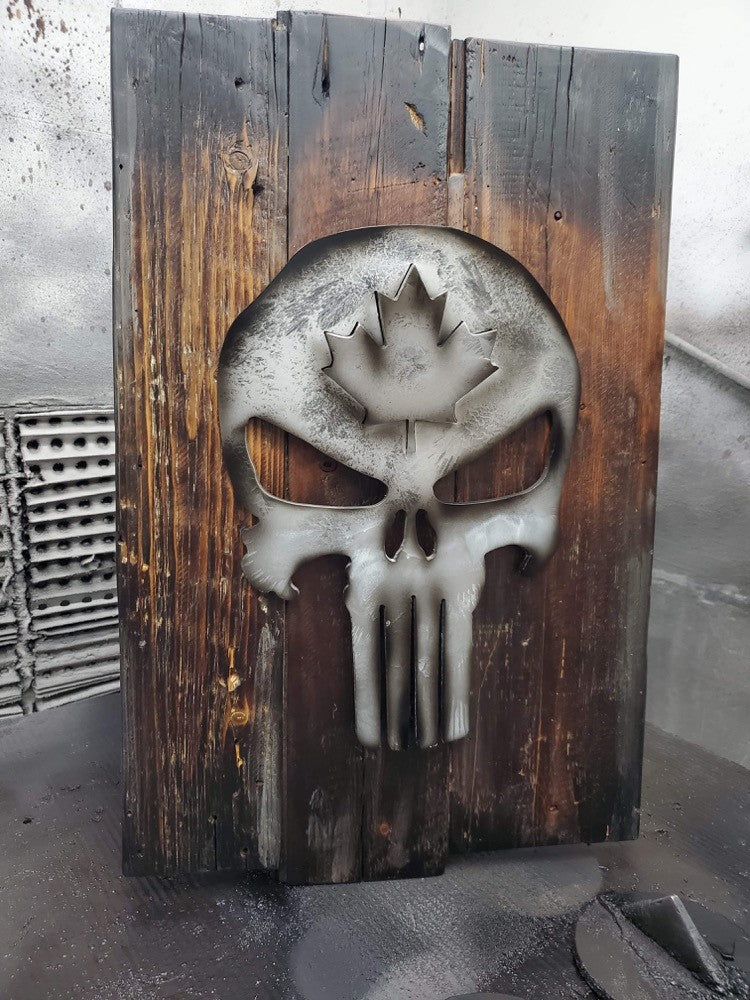 Cadre punisher métal
