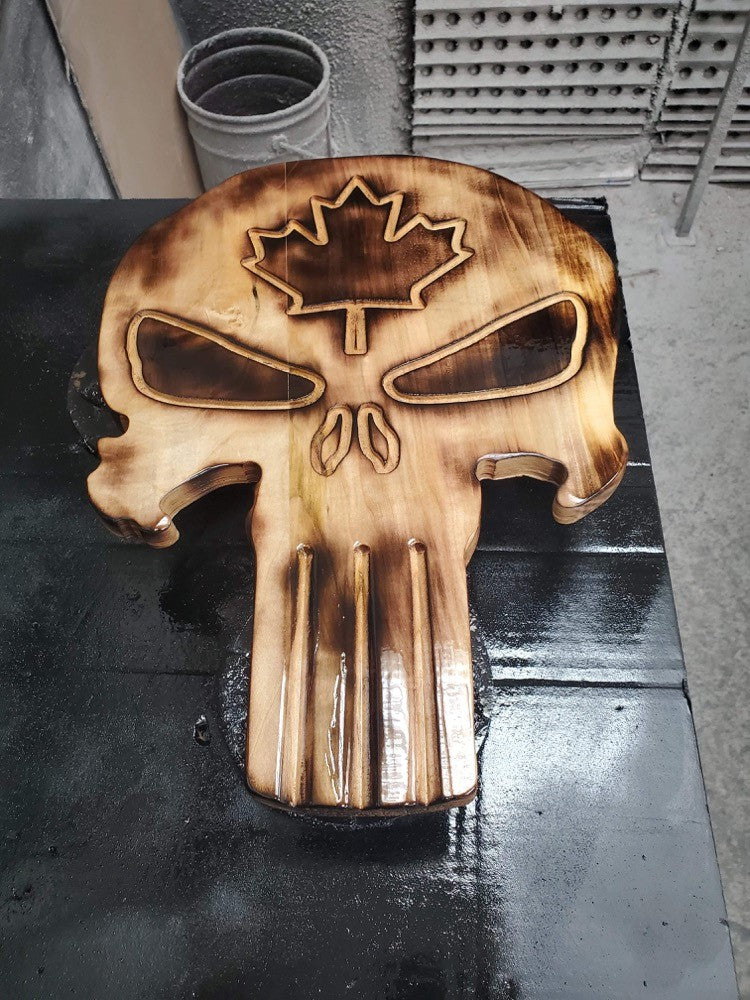 Punisher en bois